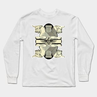 Sacred bull guardian of the temple Long Sleeve T-Shirt